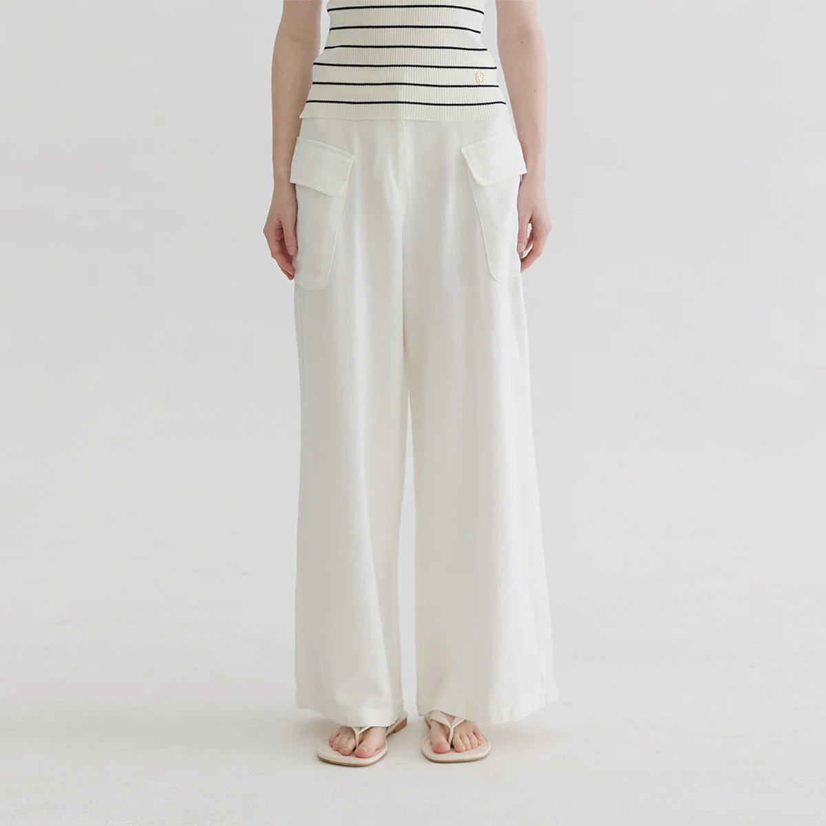 Summer Pocket Pants (ivory)