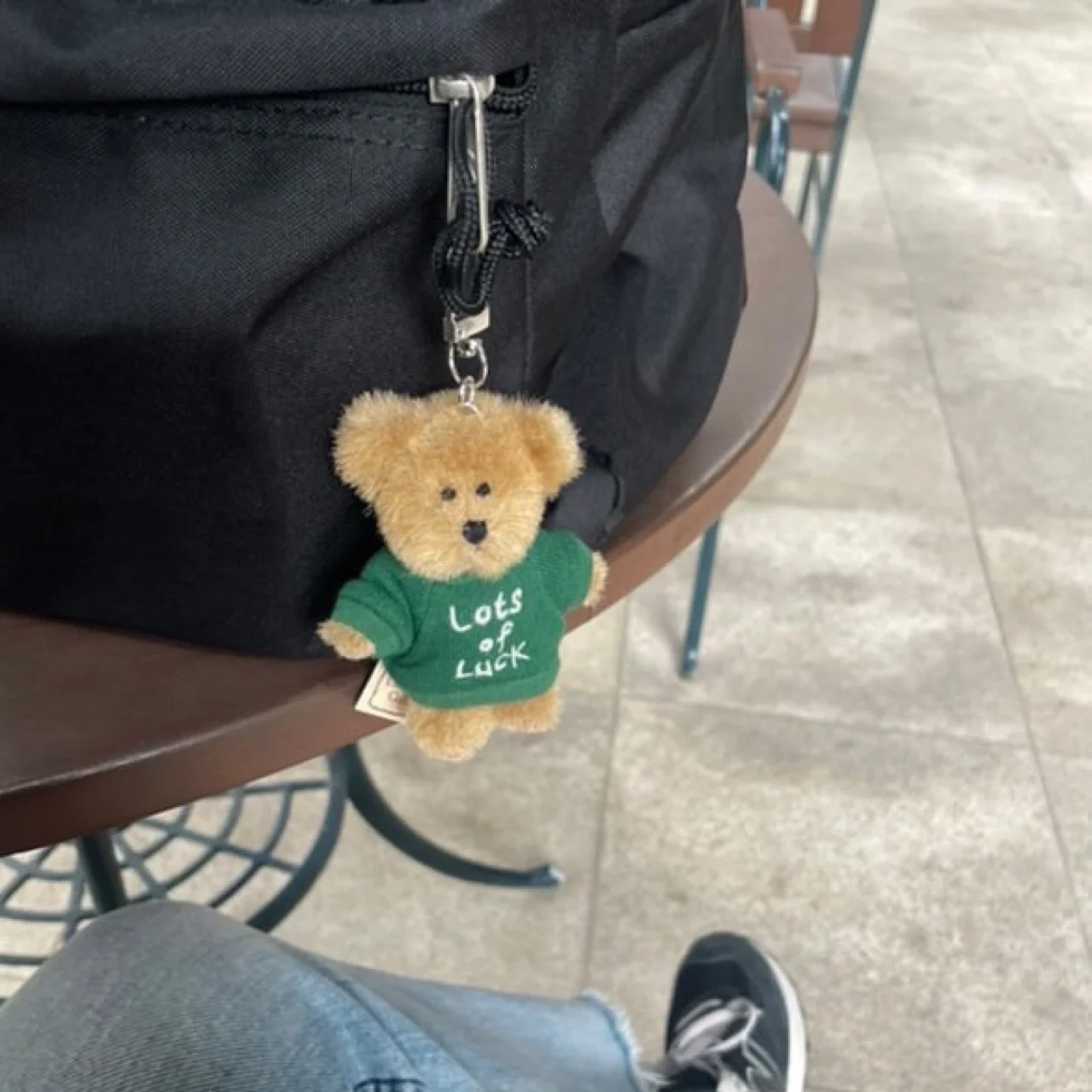 Boys Bear Jjokomi Message 熊 玩偶 鑰匙扣 bear keyring