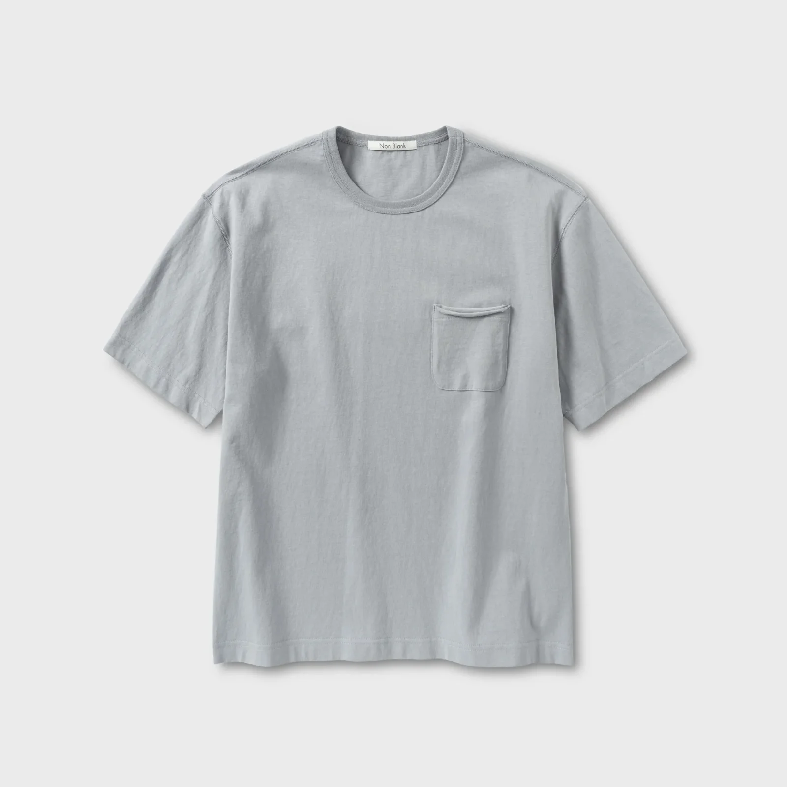 口袋 T恤_LIGHT GREY