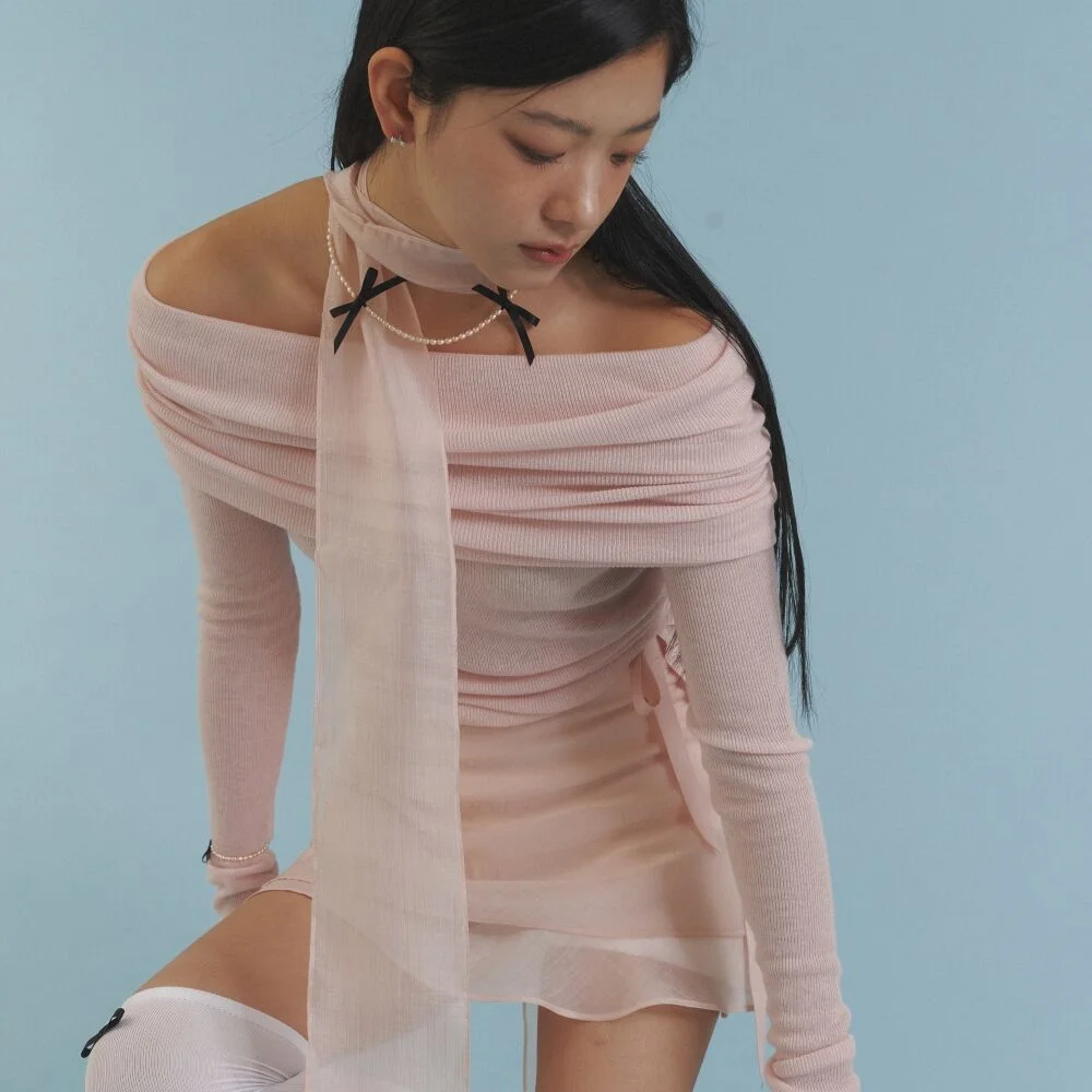 Love Sheer Long Scarf_NP