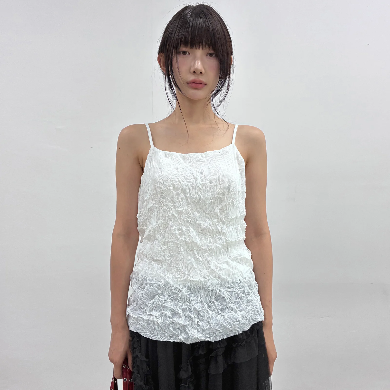 Organic Wrinkle Sleeveless (FL-179_White)