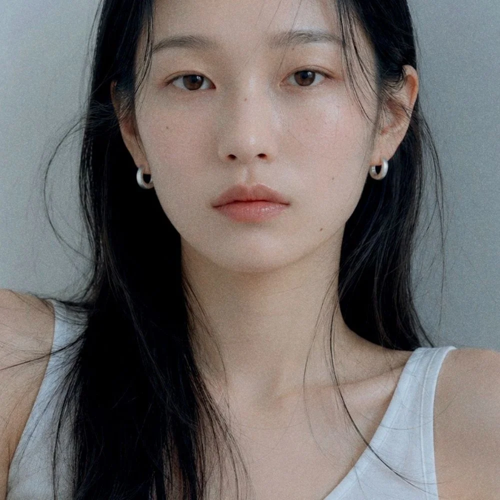Matte scratch one touch earrings (2 color) / 啞光 刮花 一觸即開 耳環