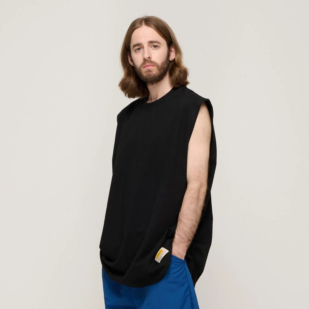 CB BIO OVER SLEEVELESS SHIRT (BLACK)