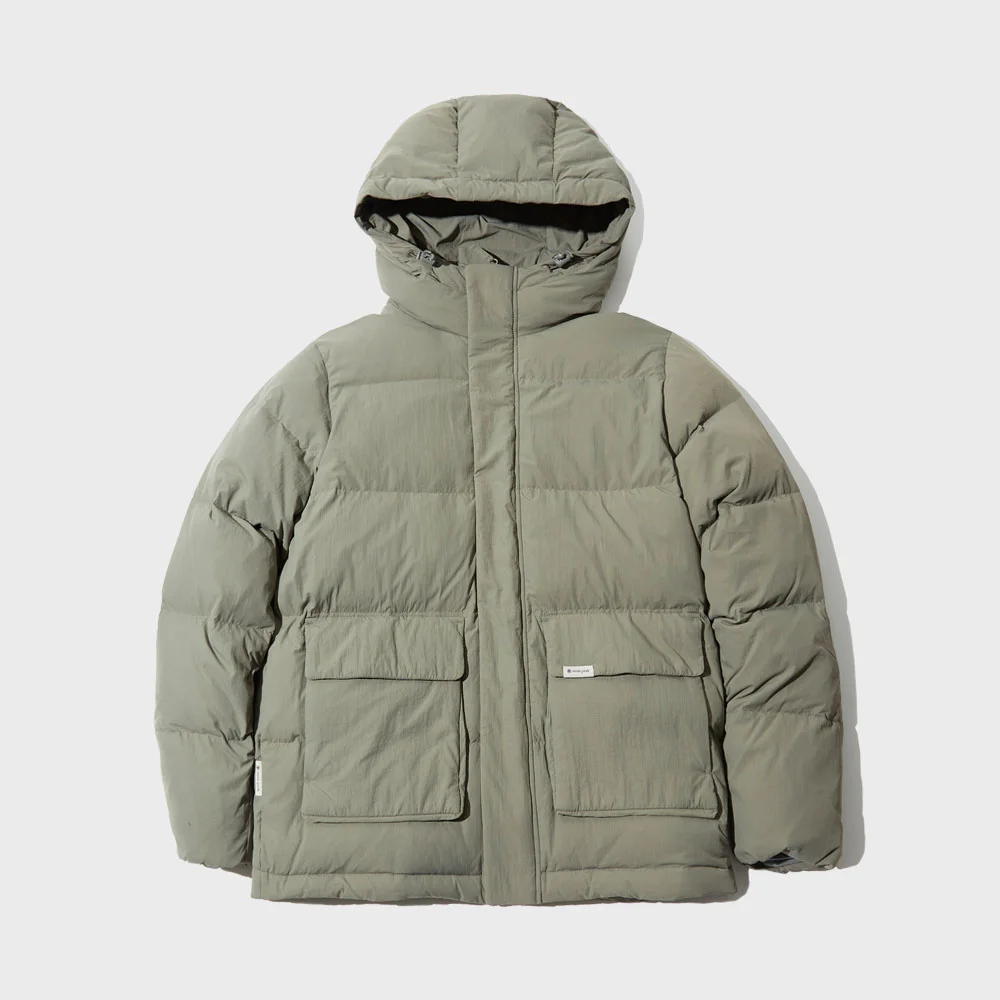 實用款 舒適 Heavy Goose Down 外套 Khaki (S22WUTDJ59)