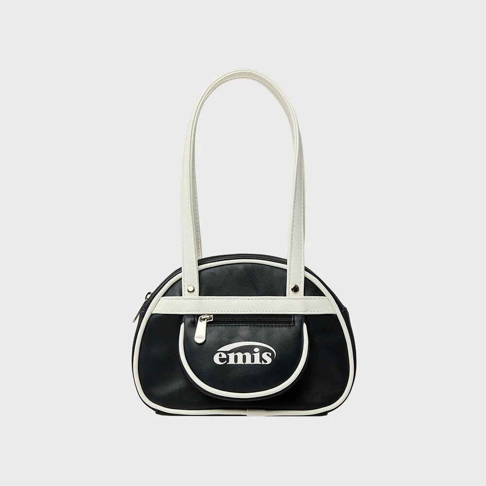 VINTAGE MINI BOWLING BAG-BLACK