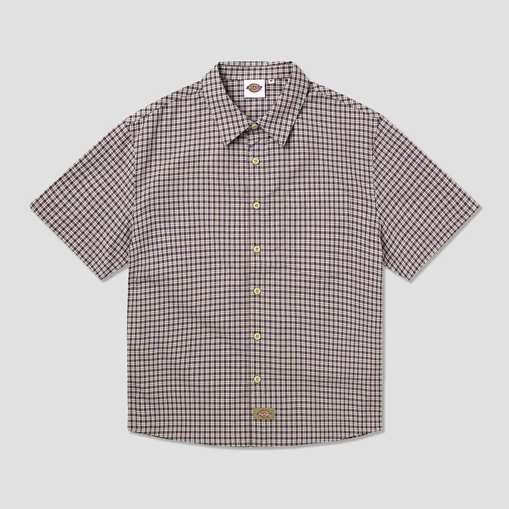Fine 格紋 格紋 襯衫 Brown