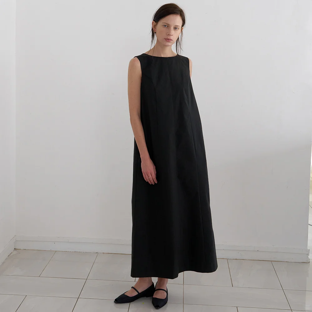 CALM TWO-WAY SLEEVELESS OPS_BLACK_OE1C2MOP10BKA