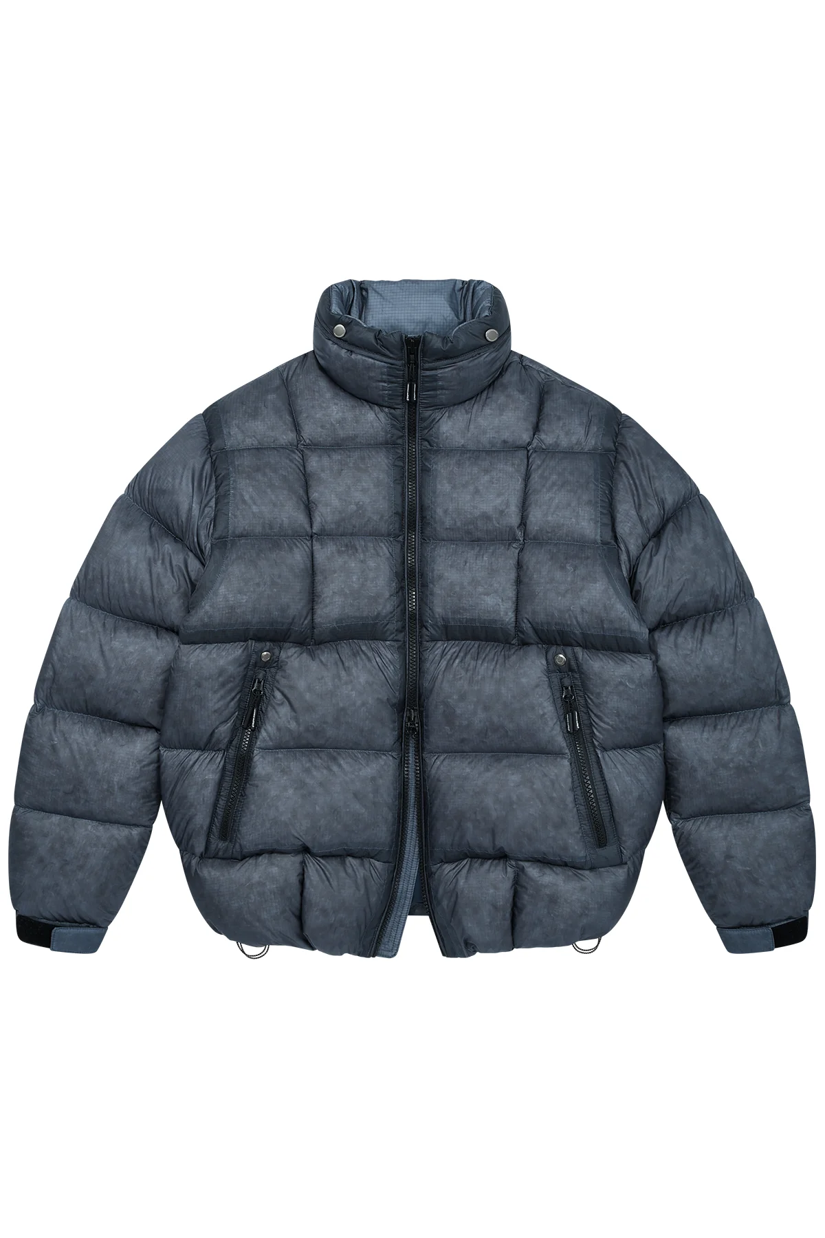 LM CLOUD COLOR LAYERED HIGH NECK DOWN JP (NAVY)