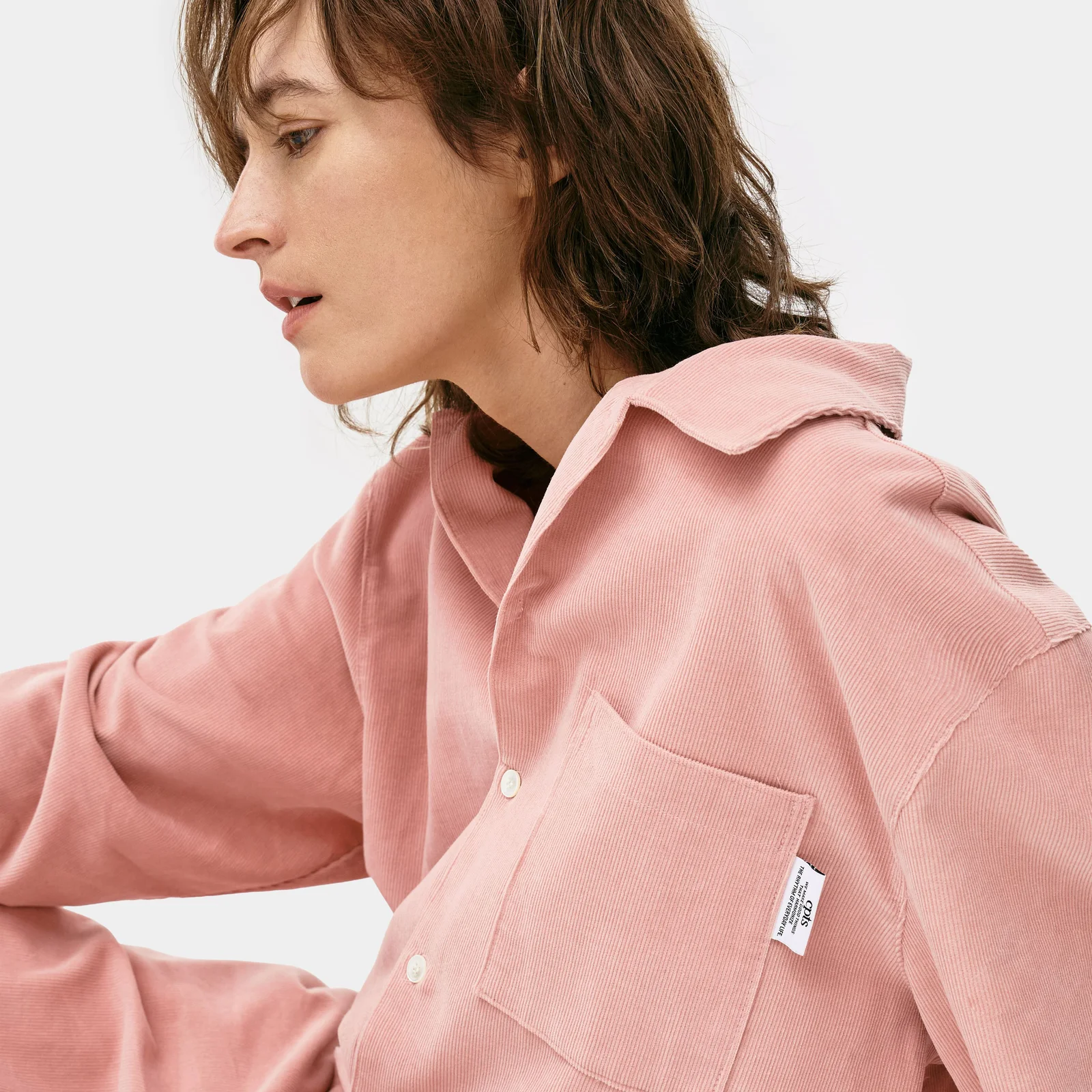 CORDUROY LONG SLEEVED SETS_PINK