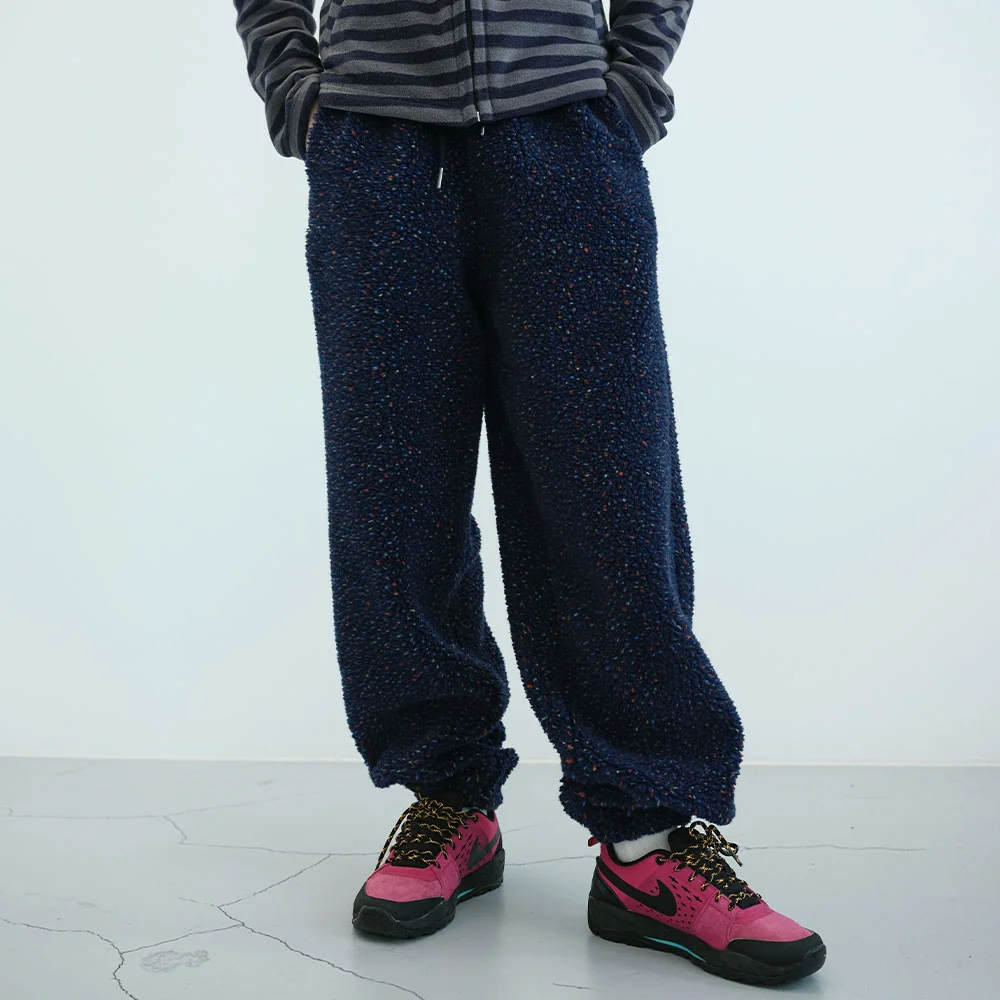 Dotty 圈圈紗 慢跑褲 褲子 (Navy)