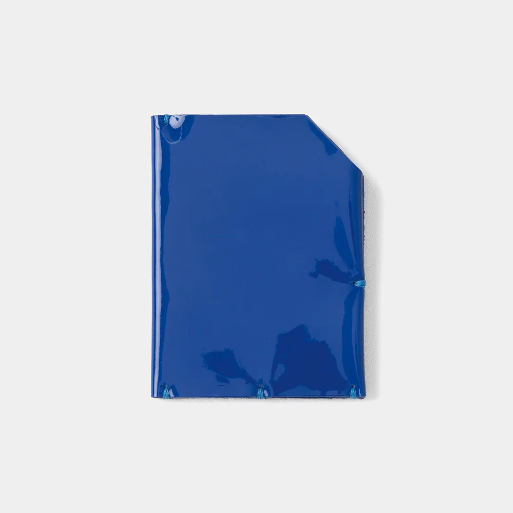 PERMANENT LEATHER WALLET BLUE