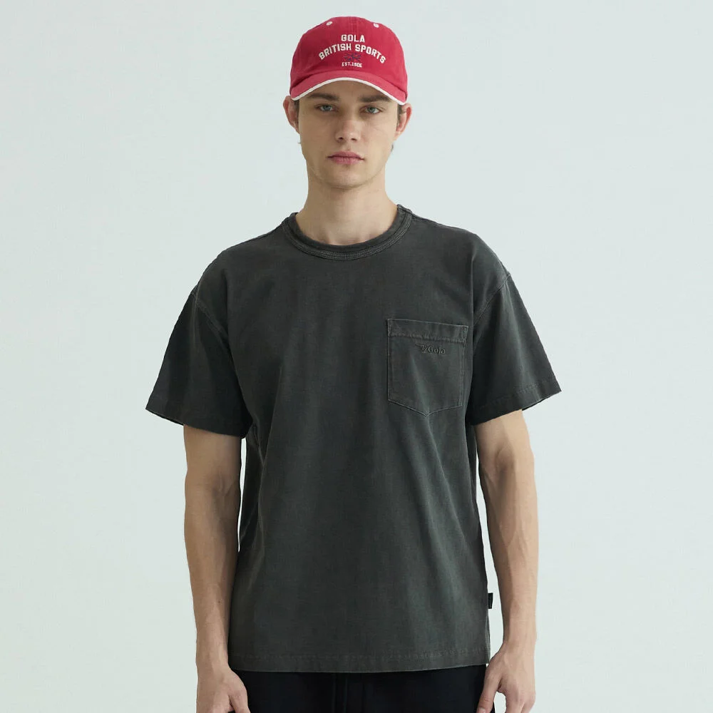 ESSENTIAL PIGMENT POCKET T-SHIRT