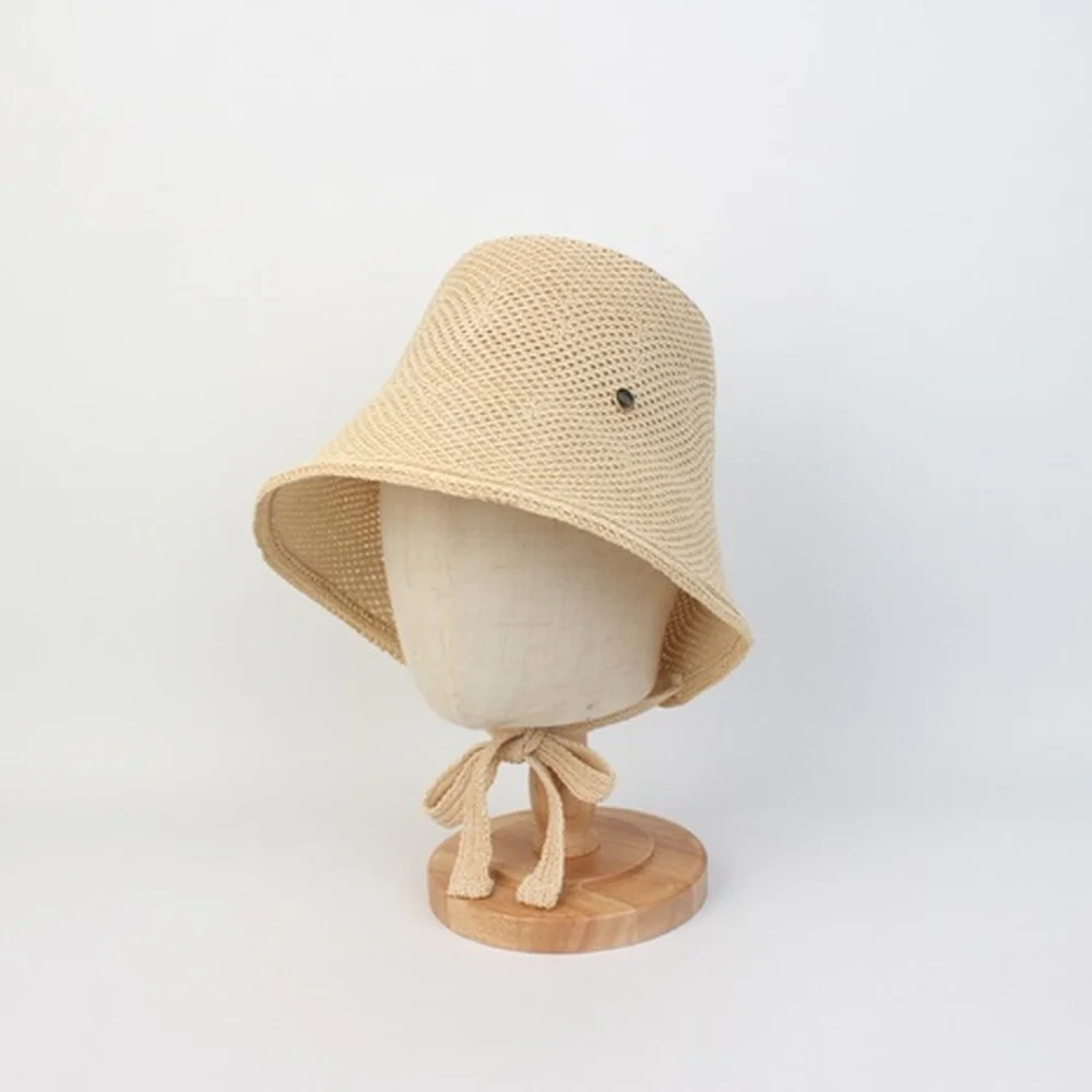 Summer Logo Beige Bonnet Hat 夏季Bonnet Hat