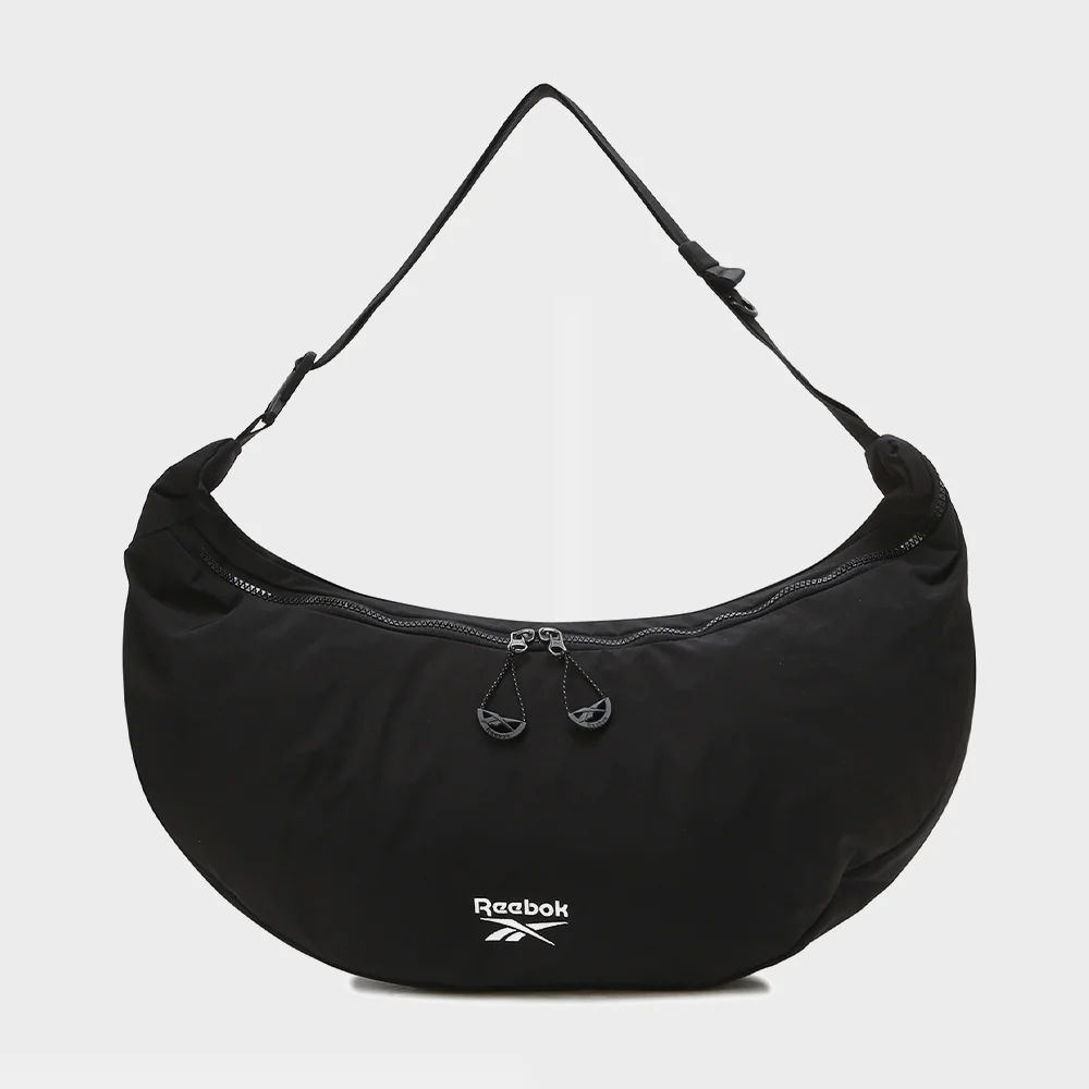 Vector 尼龍 Hobo Bag - 黑色