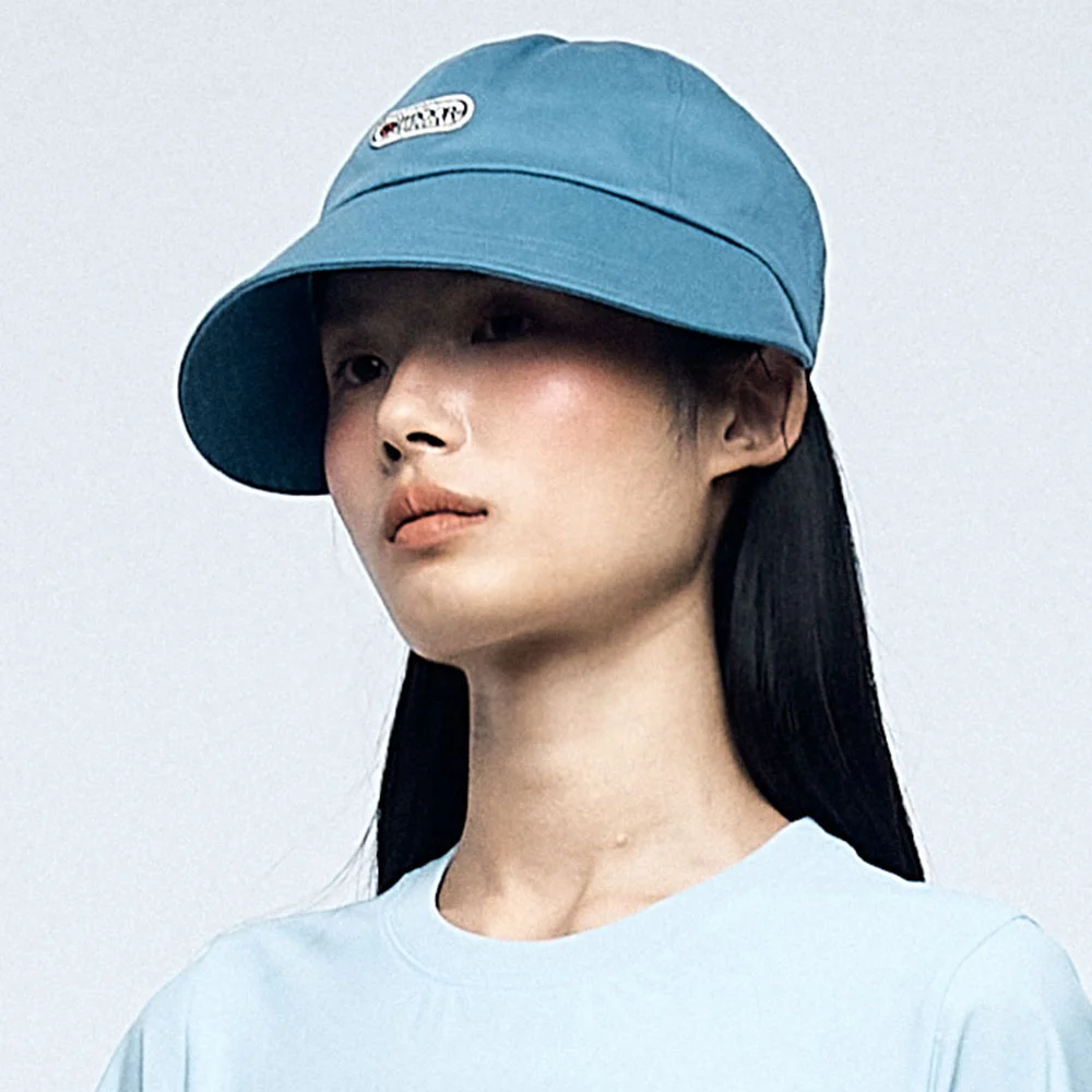 膠囊Logo Bonnet Hat (藍色)
