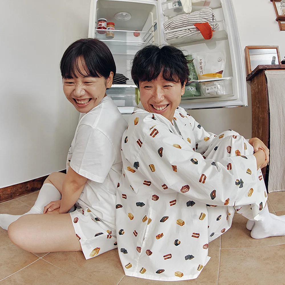 (uni)Dormitory 麻糬圓點睡衣