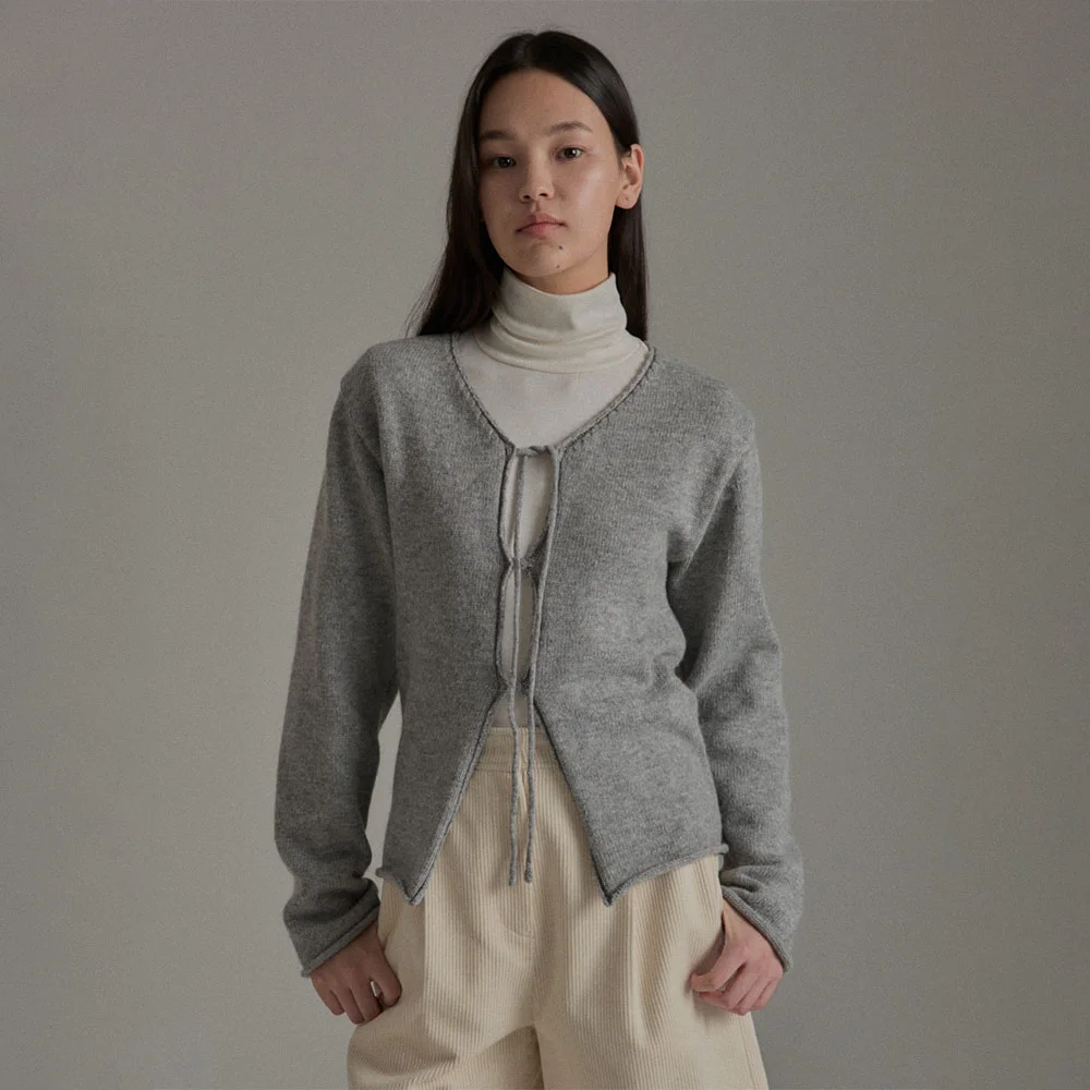 RITA STRAP CARDIGAN (3colors)
