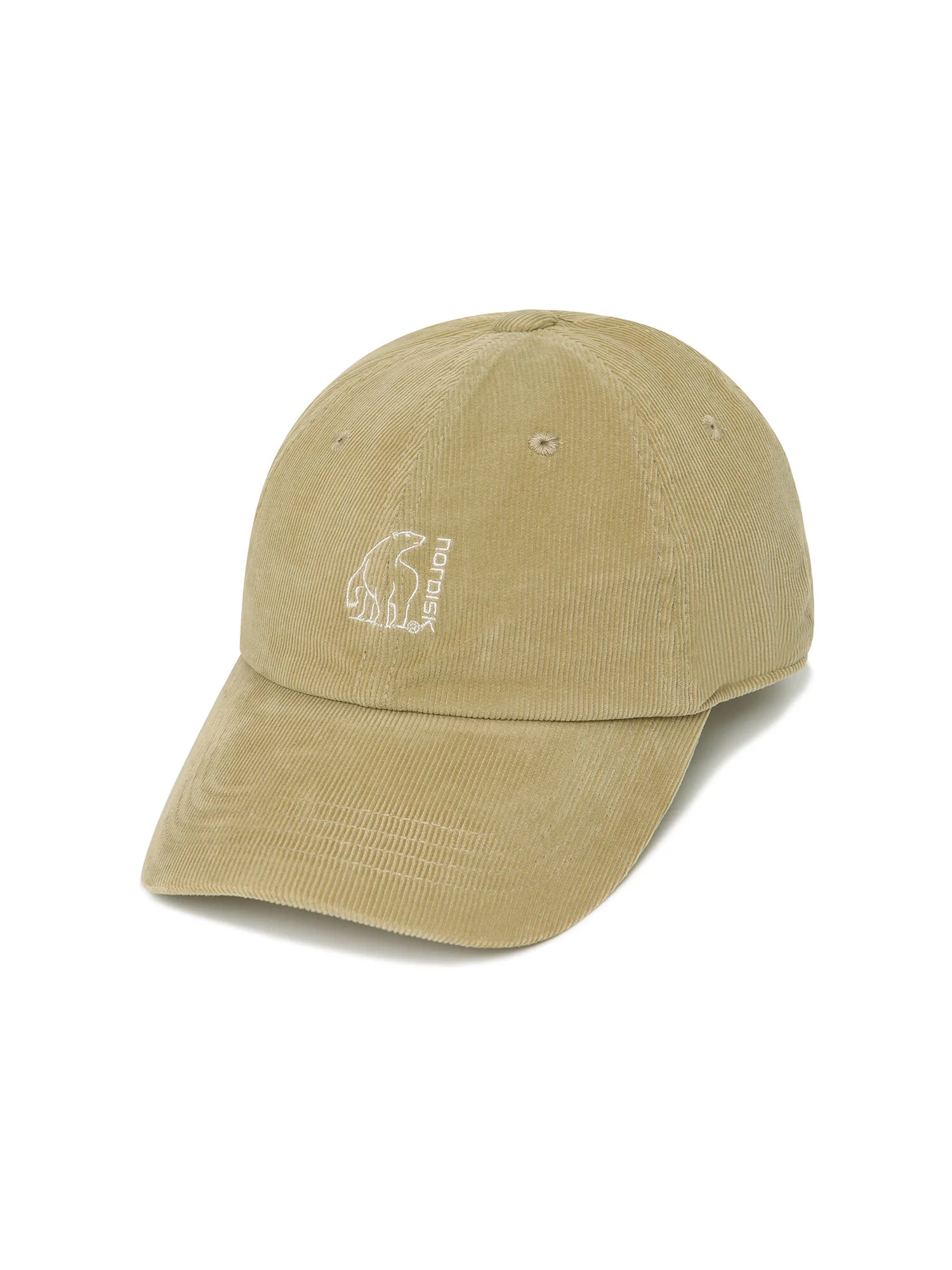 燈芯絨 棒球帽_Beige_OUF26C02E2