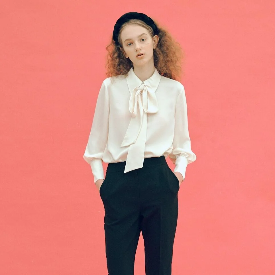 bishop sleeve blouse SWBLKI2000