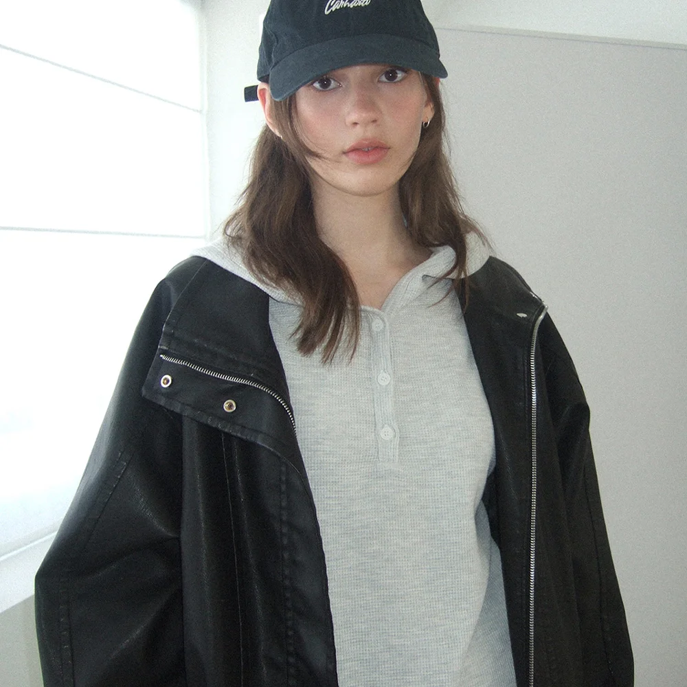Tide hoodie overfit t-shirt (melange gray)
