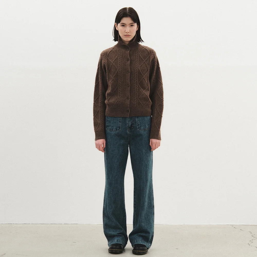 pocket bootscut denim - blue