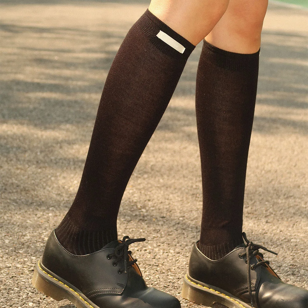 Summer Wrinkle Socks - Black