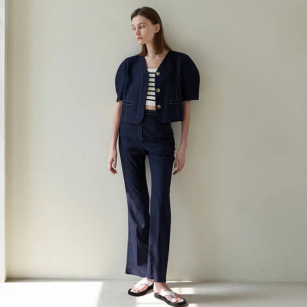 BELLA SET UP STYLISH BOOTCUT LONG PANTS (PT-5430)