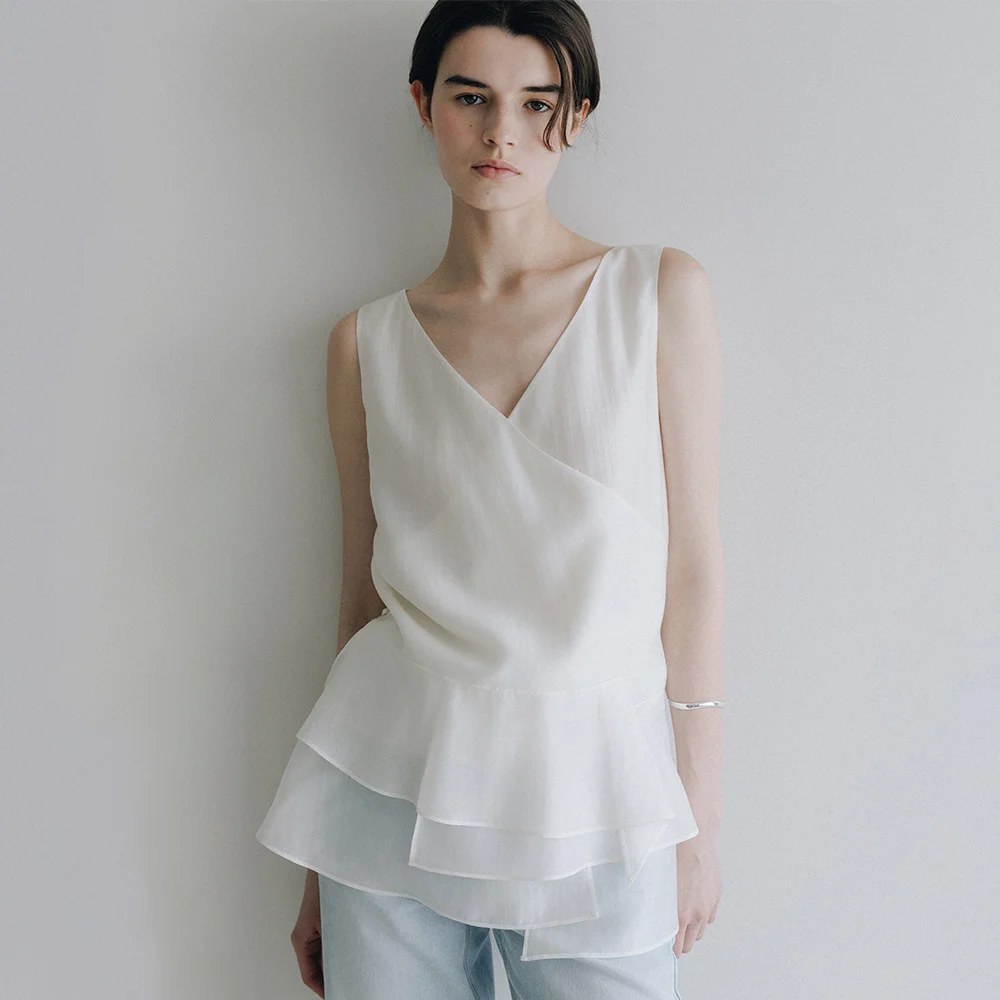 Asymmetric Layered Flare Top SW6MB746-03