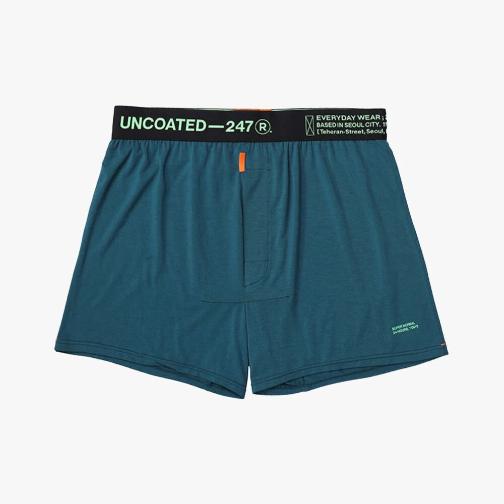 男裝 莫代爾 修身版型 平角褲 V2 森林綠