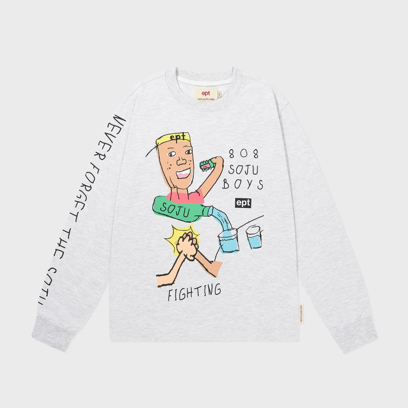 SOJU TIME LONG SLEEVE (LIGHT MELANGE)