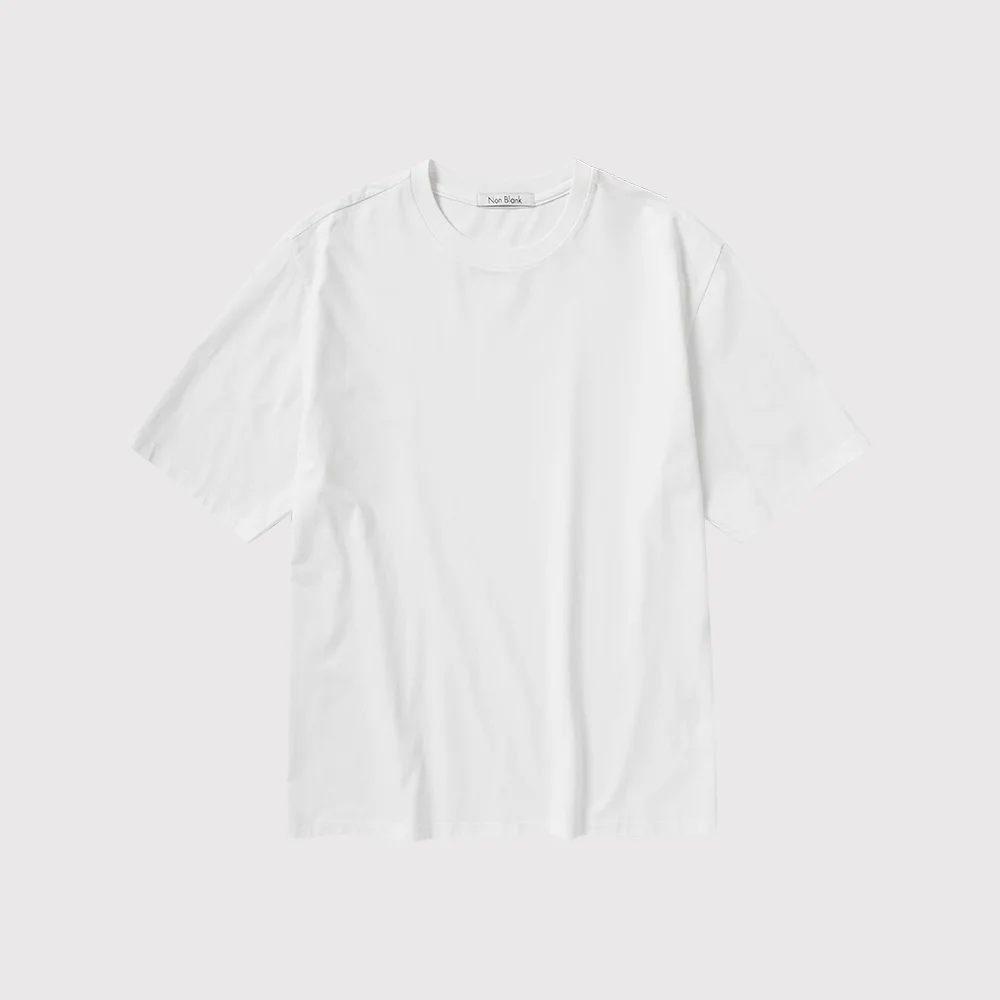 Gija 純棉 HS T恤_WHITE