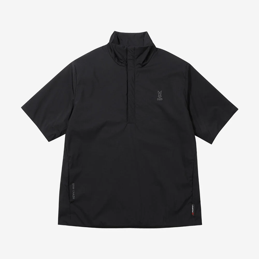 Alpha Padding 短袖 風褸(BLACK)