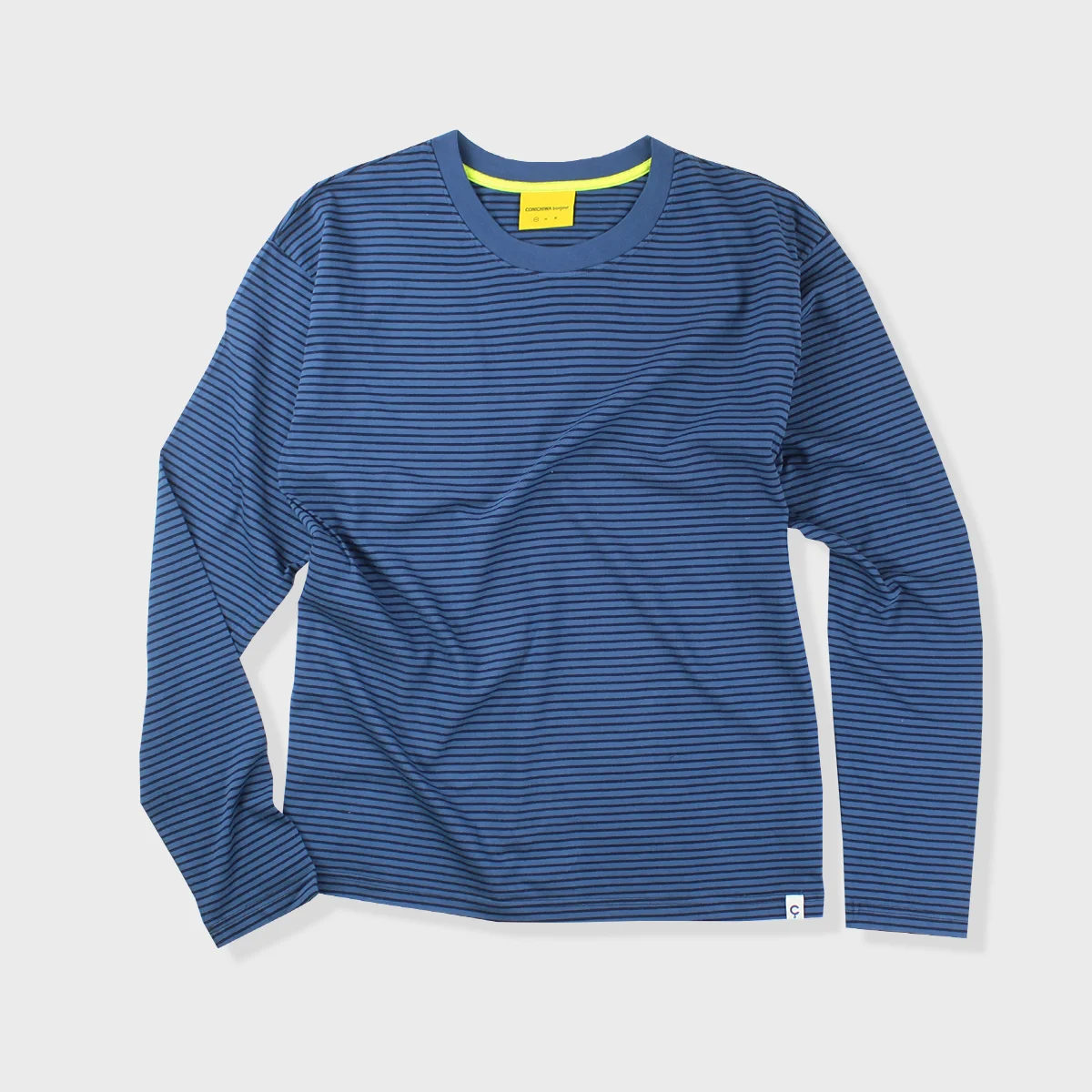 Cb multi striped L/S(NAVY/BLUE)