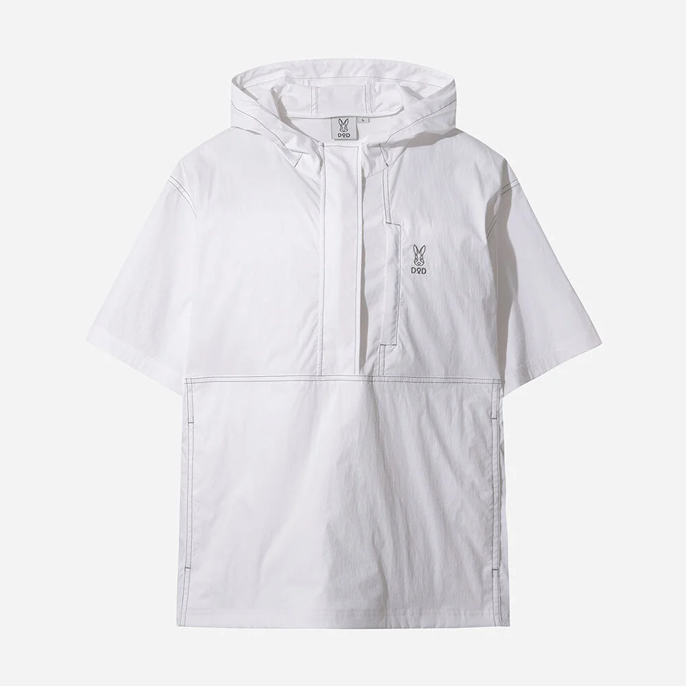 Ice Clash 短袖 連帽衫 風褸 (OFF WHITE 2)