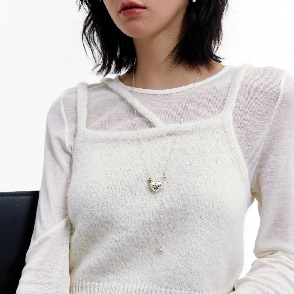 Love drop necklace (2 type)