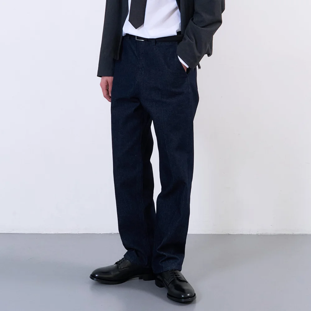 PLACJEANS BUSINESS B05 022 TAPERED ONE WASHING