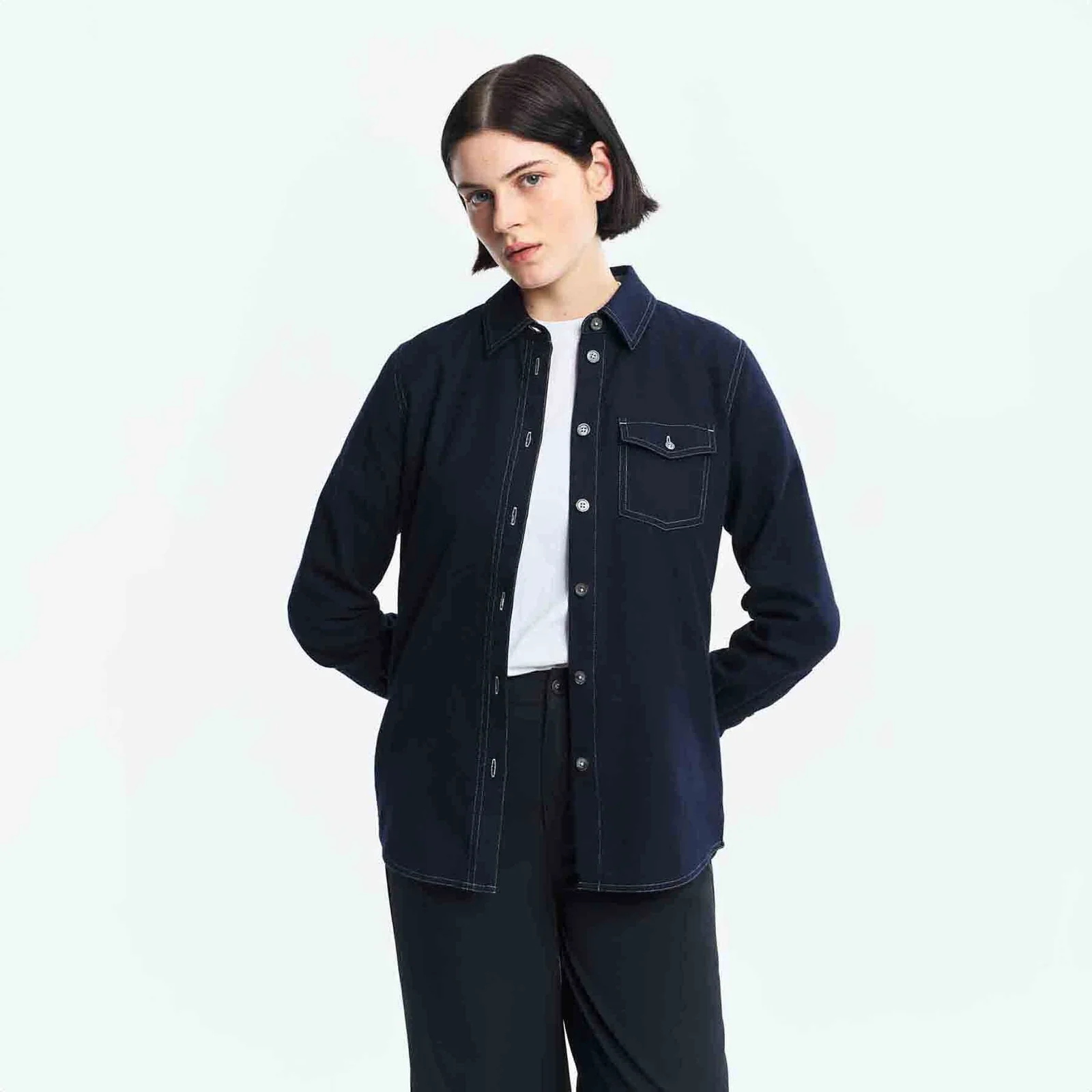 女裝 THERMOLITE 長 衣袖 襯衫 AAW25WSHI001EMP