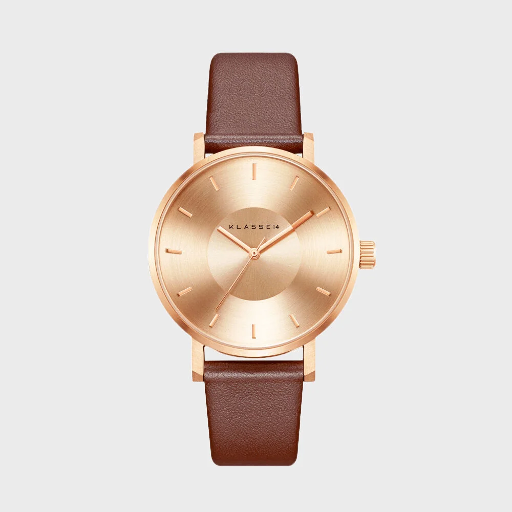 VOLARE ROSE GOLD BROWN 42mm - VO14RG002M