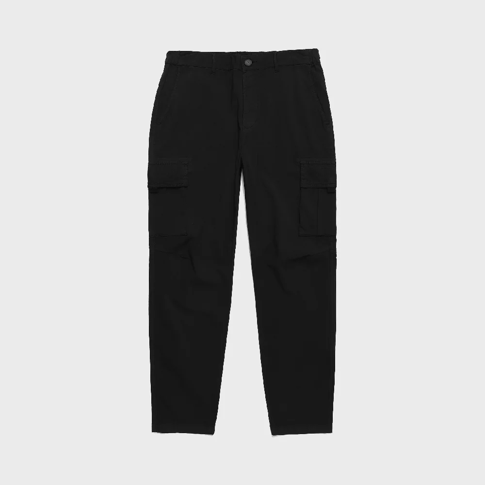 成衣 染色 工裝 褲子 3 Black