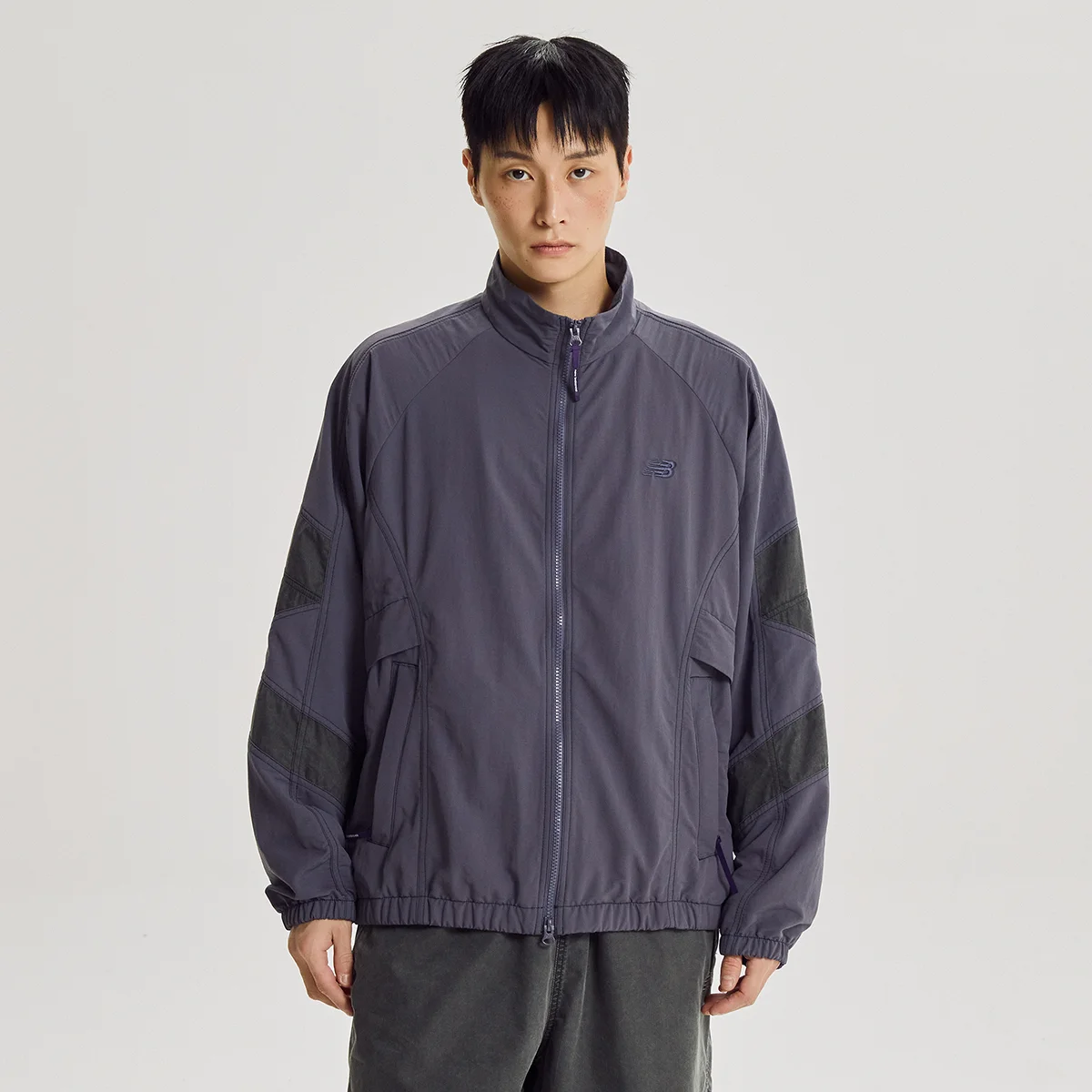 NBNAG31833 / UNI NB-ESCAPE Stand Neck 暖身外套 (PURPLE)