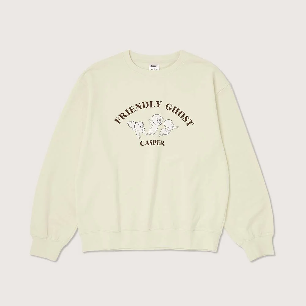 CASPER X PLAC 飛行 Casper 衛衣 襯衫 米色