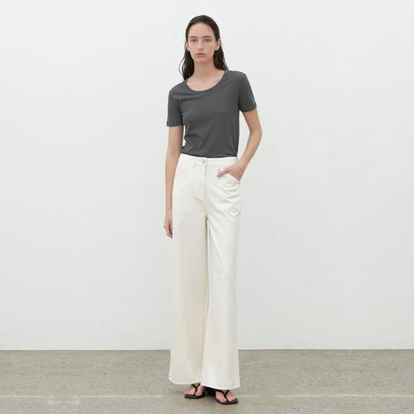 ESSENTIAL SOLID WIDE PANTS(PT-5682)_2Colors