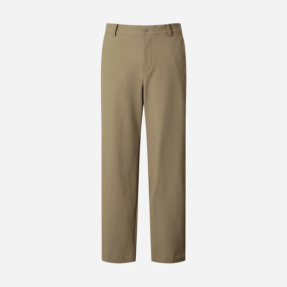 Hitive 標準版型 直筒 褲子(DARK BEIGE)