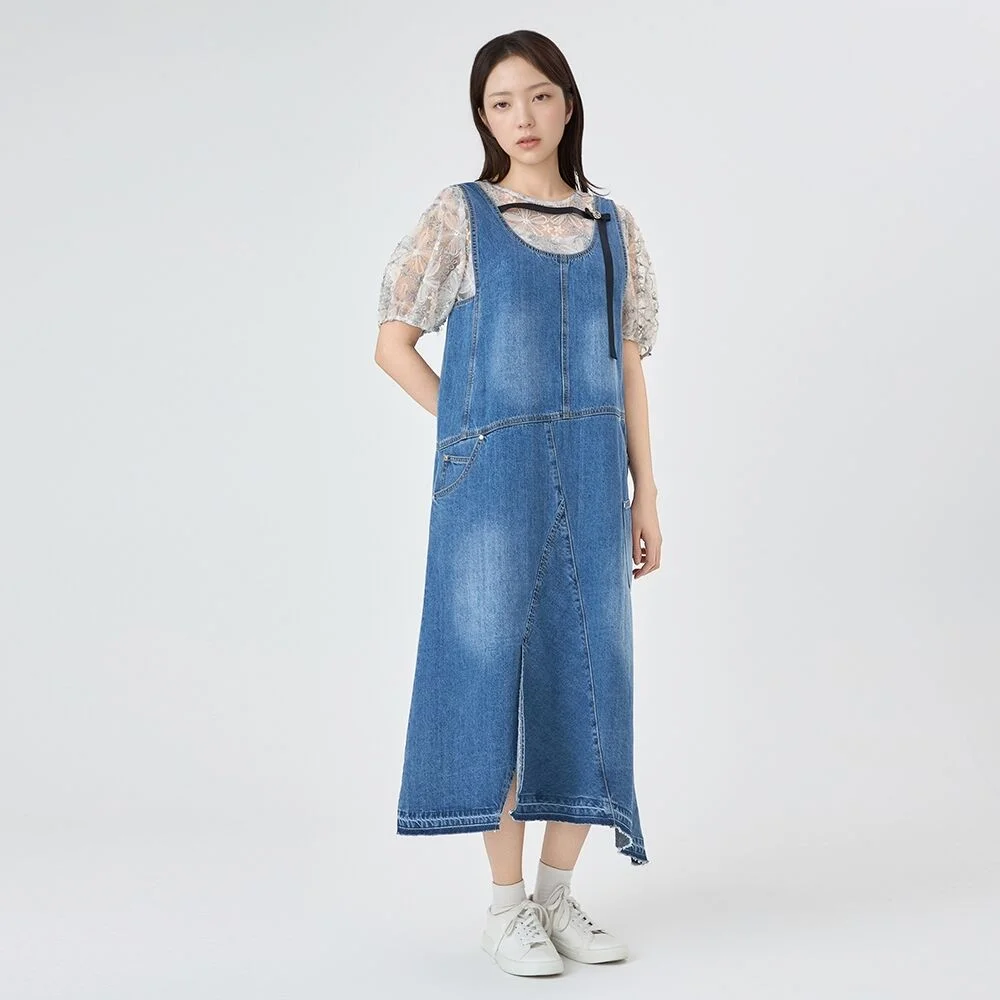 牛仔 Maxi 連衣裙 NWDOPD0100