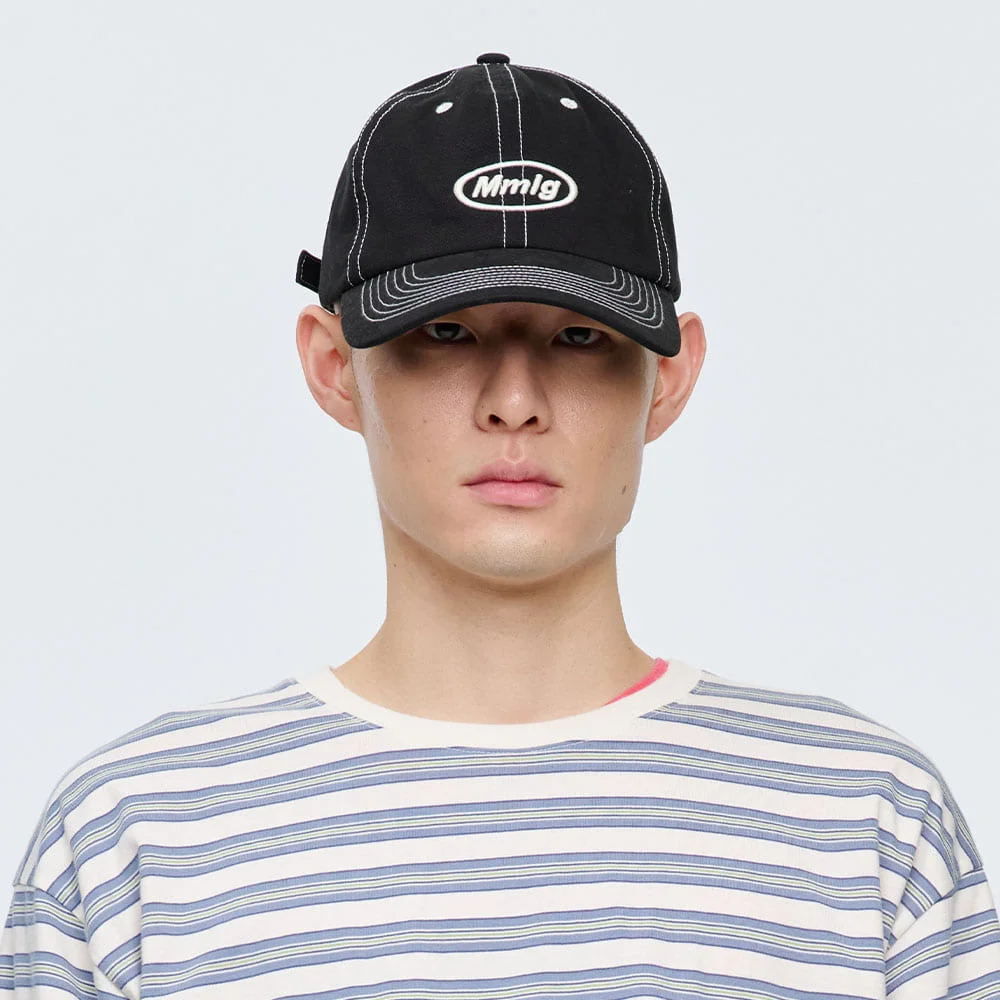 MMLG STITCHED BALLCAP (BLACK)