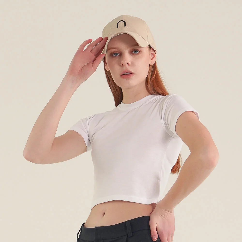Cotton Logo Ball Cap_Beige
