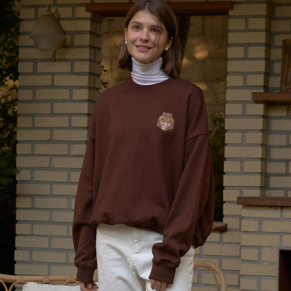 Wappen sweatshirt (Brown)