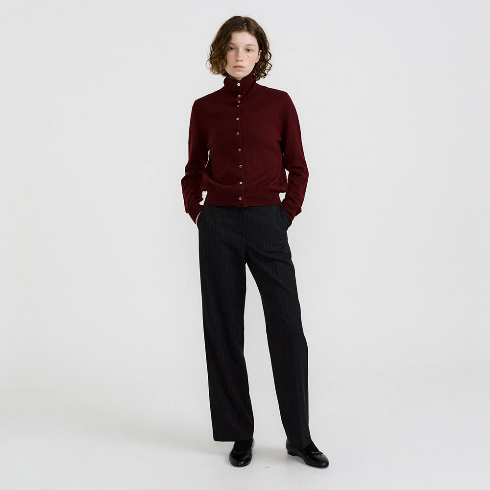 Rog Stripe Slacks (Black Stripe)