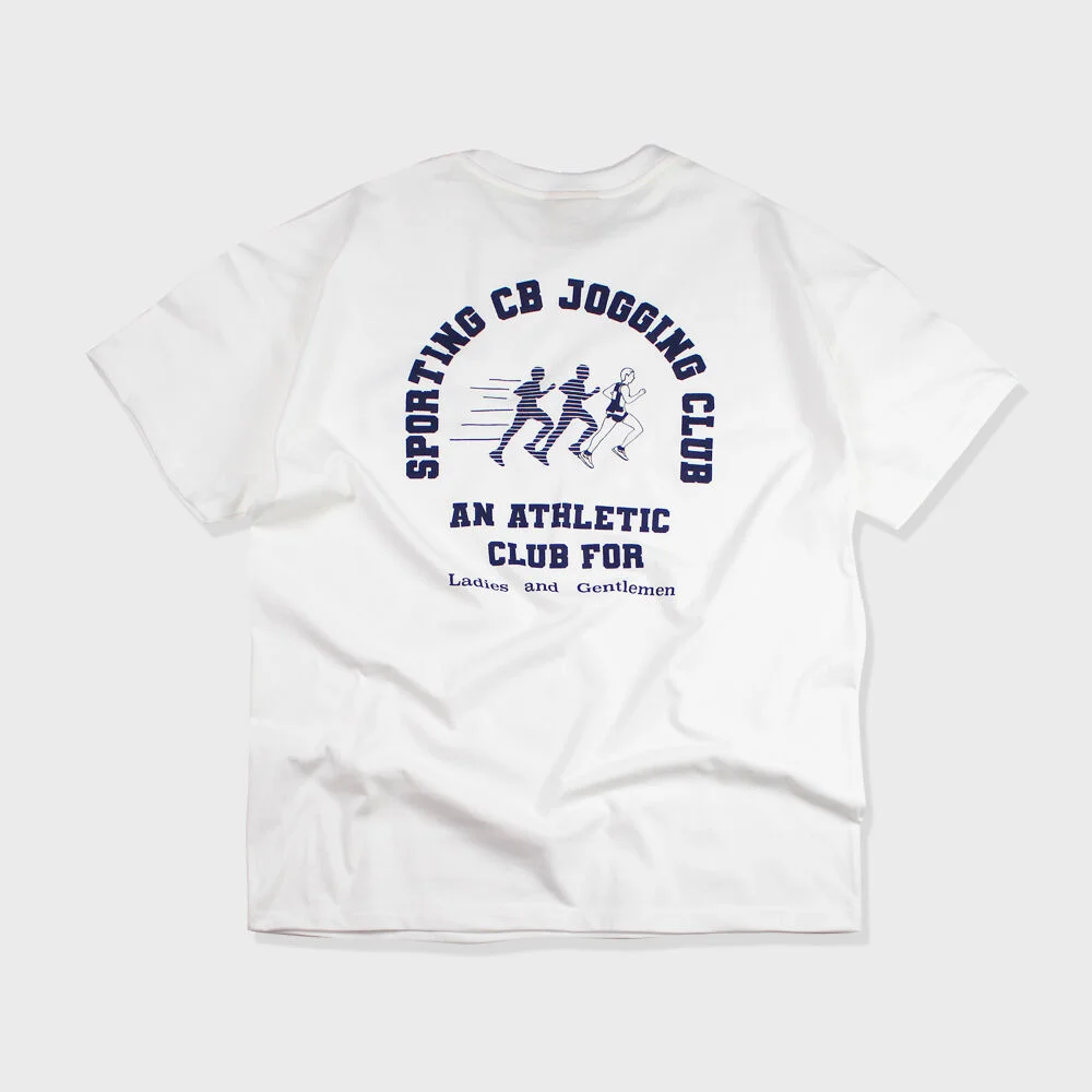 SPORTING T(WHITE/NAVY)