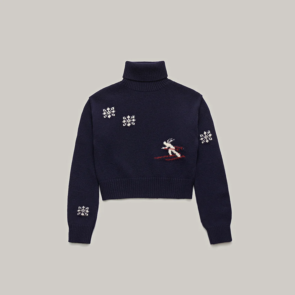 ski sweater (navy)